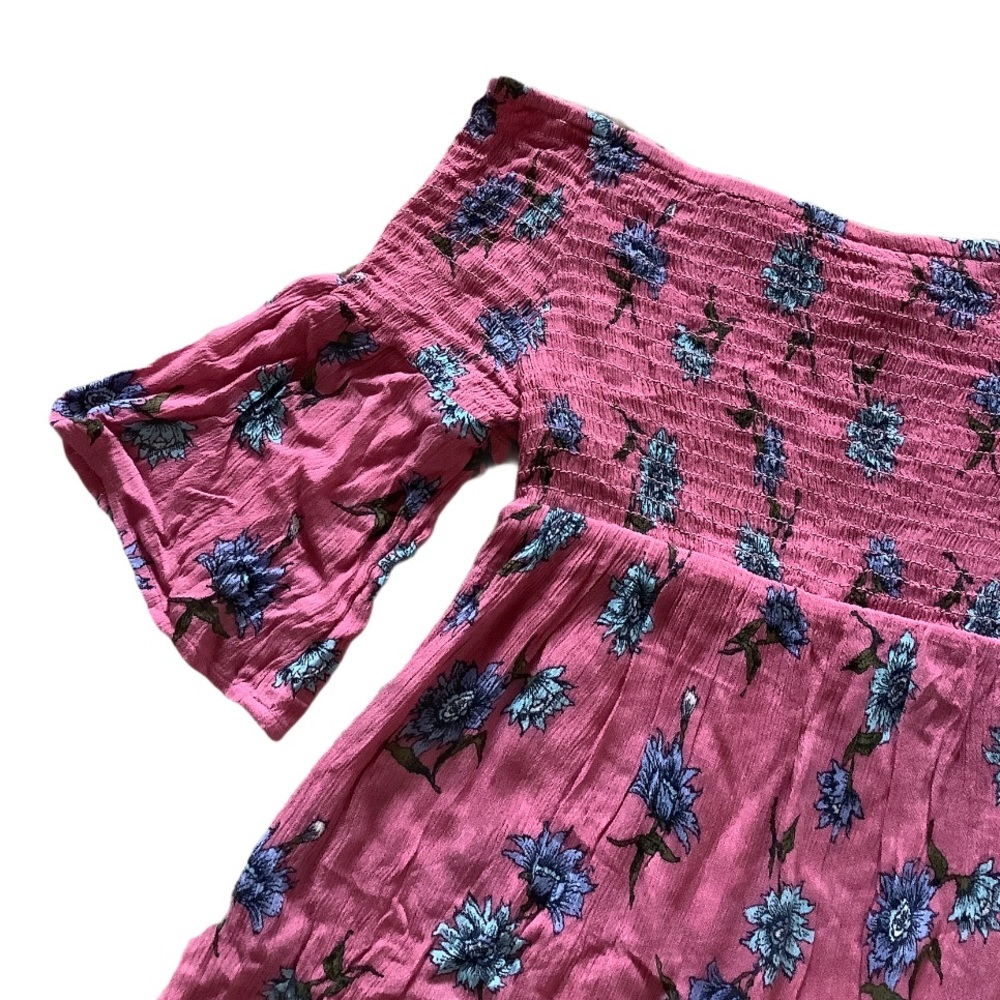 Arizona Jean Co Smock Off Shoulder Top - Picture 2 of 4